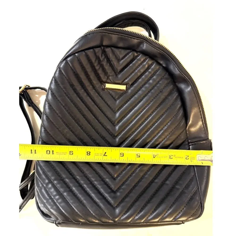 Aldo black quilted